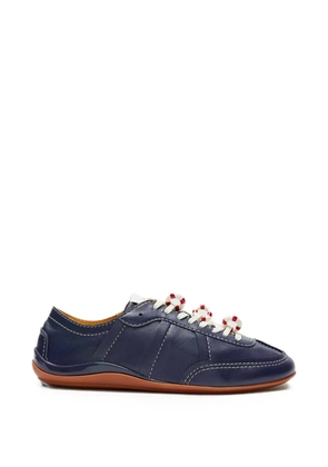 LILI CURIA Zola leather sneakers - Blue
