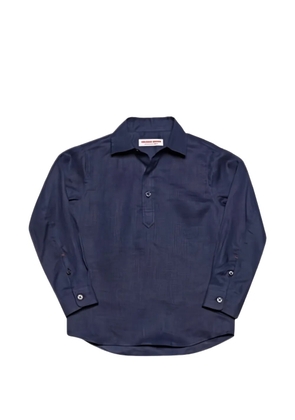 Orlebar Brown Rhys linen shirt - Blue