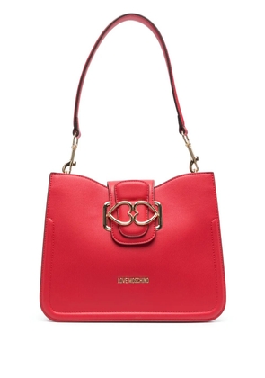 Love Moschino Love heart-motif shoulder bag - Red