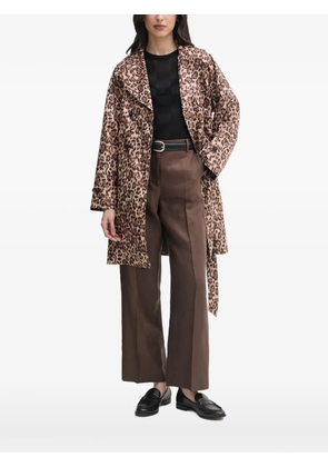 Save The Duck Tecla double-breasted coat - Brown