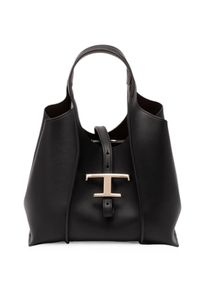 Tod's T Timeless leather shoulder bag - Black