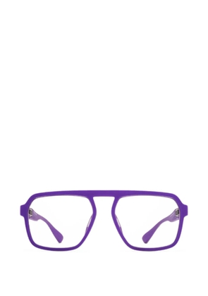 Mykita Leto geometric-frame glasses - Purple