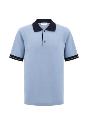 Ferragamo short sleeve polo shirt - Blue