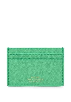 Smythson card holder - Green