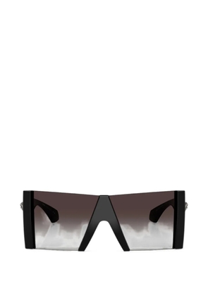 Versace Eyewear Medusa geometric-frame sunglasses - Black