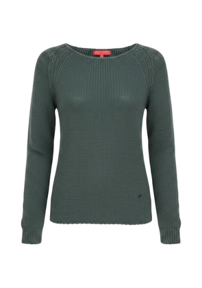 Isaia ribbed-knit sweater - Green