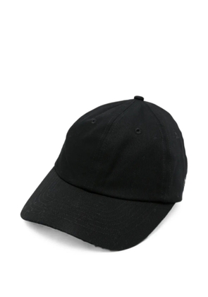 Lanvin logo-patch curved-peak baseball cap - Black