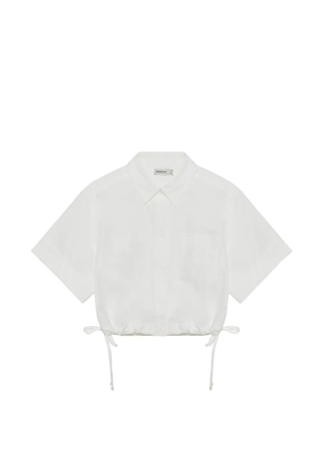 Simkhai Ryett cropped shirt - White