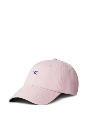 Hackett London washed baseball cap - Pink