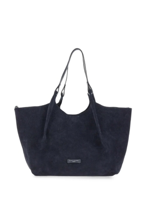 GIANNI CHIARINI Dua suede tote bag - Blue