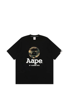 AAPE BY *A BATHING APE® AAPEUNVS camouflage-print T-shirt - Black