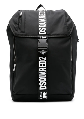 DSQUARED2 Made with Love buckled backpack - Black