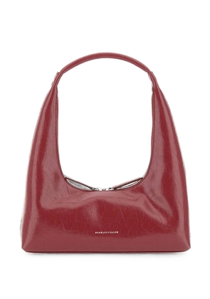 Marge Sherwood Hobo crinkled leather shoulder bag - Red