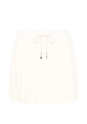 The Upside Cadiz pleated mini skirt - Neutrals