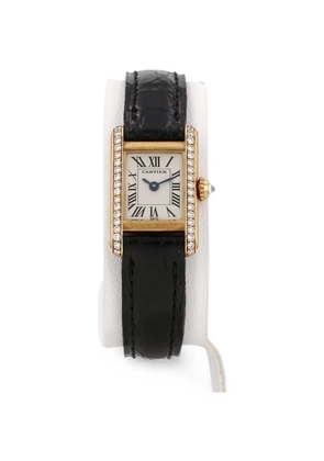 Cartier 1998 Mini Tank 14mm watch - White
