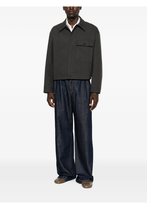 Studio Nicholson Drey chest-pocket overshirt - Grey