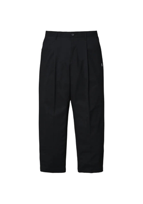 Neighborhood tuck-pleat trousers - Black