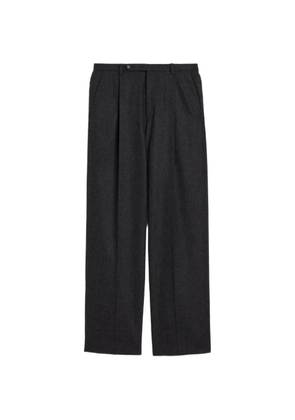 Jil Sander lightweight wool flannel trousers - Grey