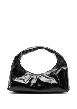 Off-White Arcade leather shoulder bag - Black