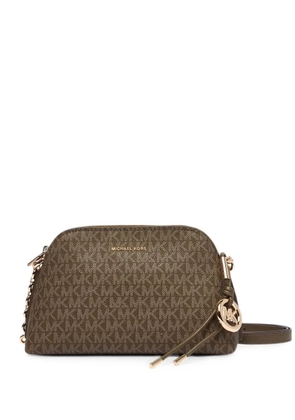 Michael Kors small Dome chain crossbody bag - Brown