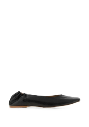 A.P.C. Juliet elasticated ballet flats - Black