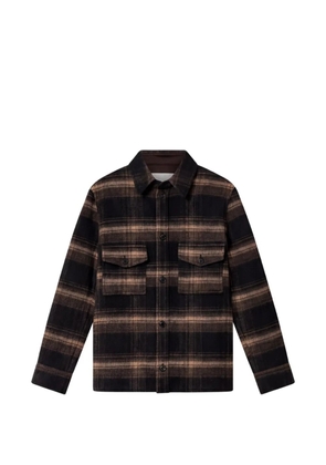 MARANT Kervon wool-blend overshirt - Brown