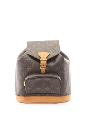 Louis Vuitton Pre-Owned 1997 Montsouris MM Monogram backpack - Brown