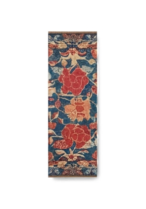 Pierre-Louis Mascia floral-print silk-blend scarf - Blue