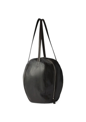 LEMAIRE Helmet bag in grained paper leather - Brown