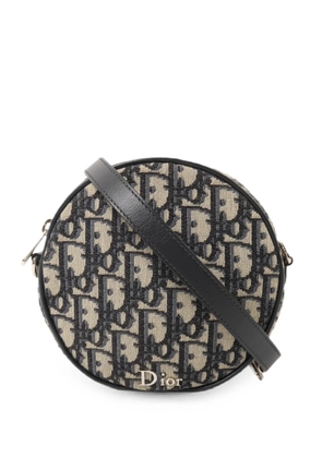 Christian Dior Pre-Owned Baby Ball Oblique cross body mini bag - Blue