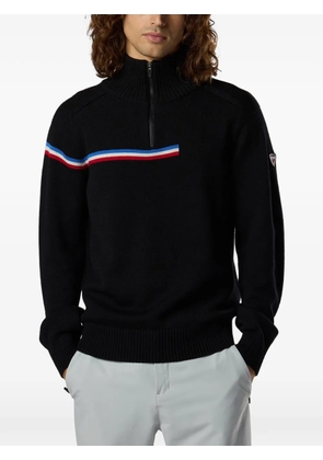 Rossignol half-zip merino sweater - Black
