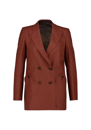 Blazé Milano Patea Everyday double-breasted blazer - Brown