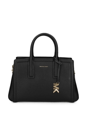 Michael Michael Kors small Laila logo-plaque tote bag - Black