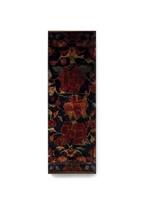 Pierre-Louis Mascia patchwork-print fringed scarf - Black