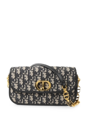 Christian Dior Pre-Owned 30 Montaigne Avenue chain shoulder bag - Blue