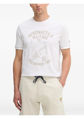 Aeronautica Militare graphic-print T-shirt - White