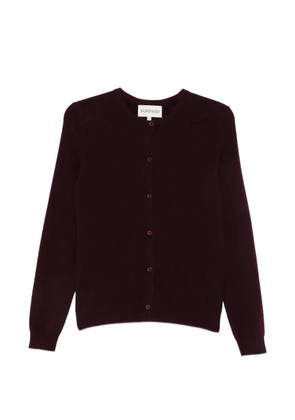 BOMPARD crew-neck cardigan - Purple