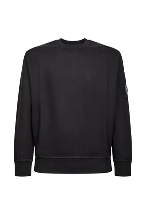 C.P. Company Lens-detail sweatshirt - Black
