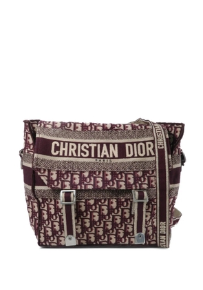 Christian Dior Pre-Owned medium Diorcamp Oblique shoulder bag - Red
