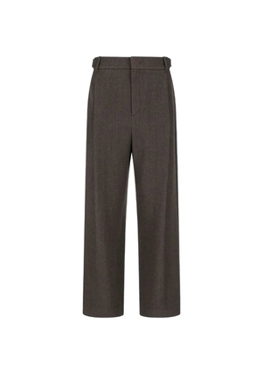 Amomento Martin front-tuck trousers - Brown