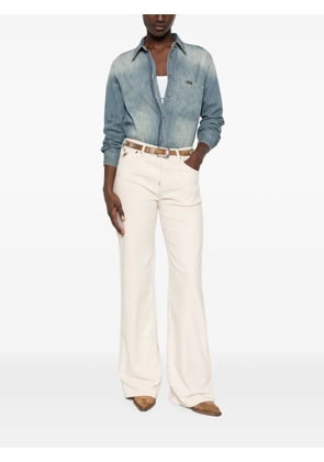 LOIS JEANS faded denim shirt - Blue
