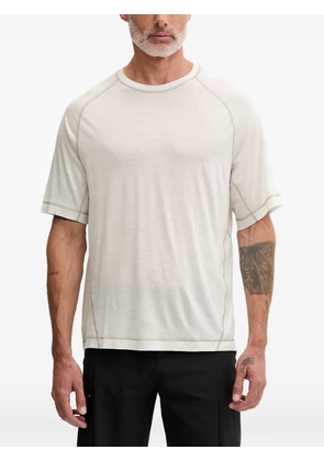 Mammut x Hiking Patrol raglan-sleeve logo-patch T-shirt - Neutrals