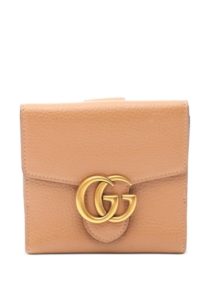 Gucci Pre-Owned 2000s GG Marmont bi-fold wallet - Brown