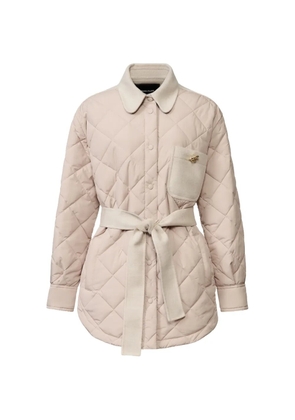Fabiana Filippi quilted belted coat - Neutrals