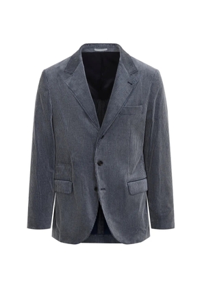 Brunello Cucinelli corduroy jacket - Blue