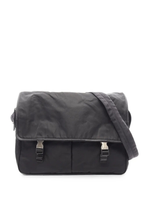 Prada Pre-Owned 2000s Saffiano leather messenger bag - Black