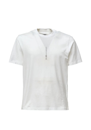 C.P. Company 30/1 logo-print cotton T-shirt - White