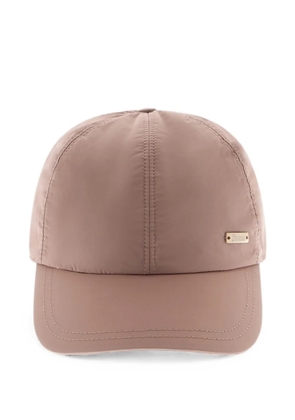 Herno logo-plaque cap - Pink