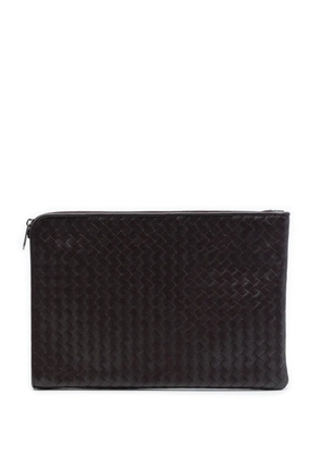 Bottega Veneta Pre-Owned 2010 Nappa Intrecciato clutch bag - Brown