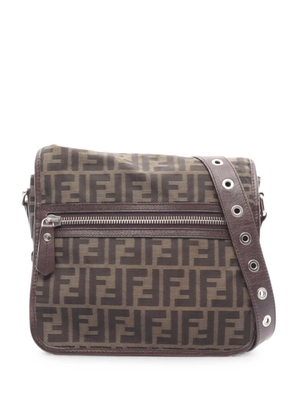 Fendi Pre-Owned 2000s Zucca shoulder bag - Brown